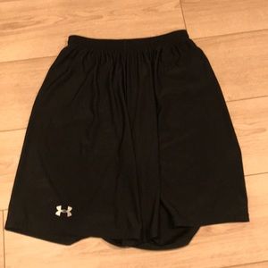 Black Under Armour Workout Shorts